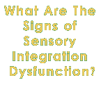 What Are The Signs of Sensory Integration Dysfunction?